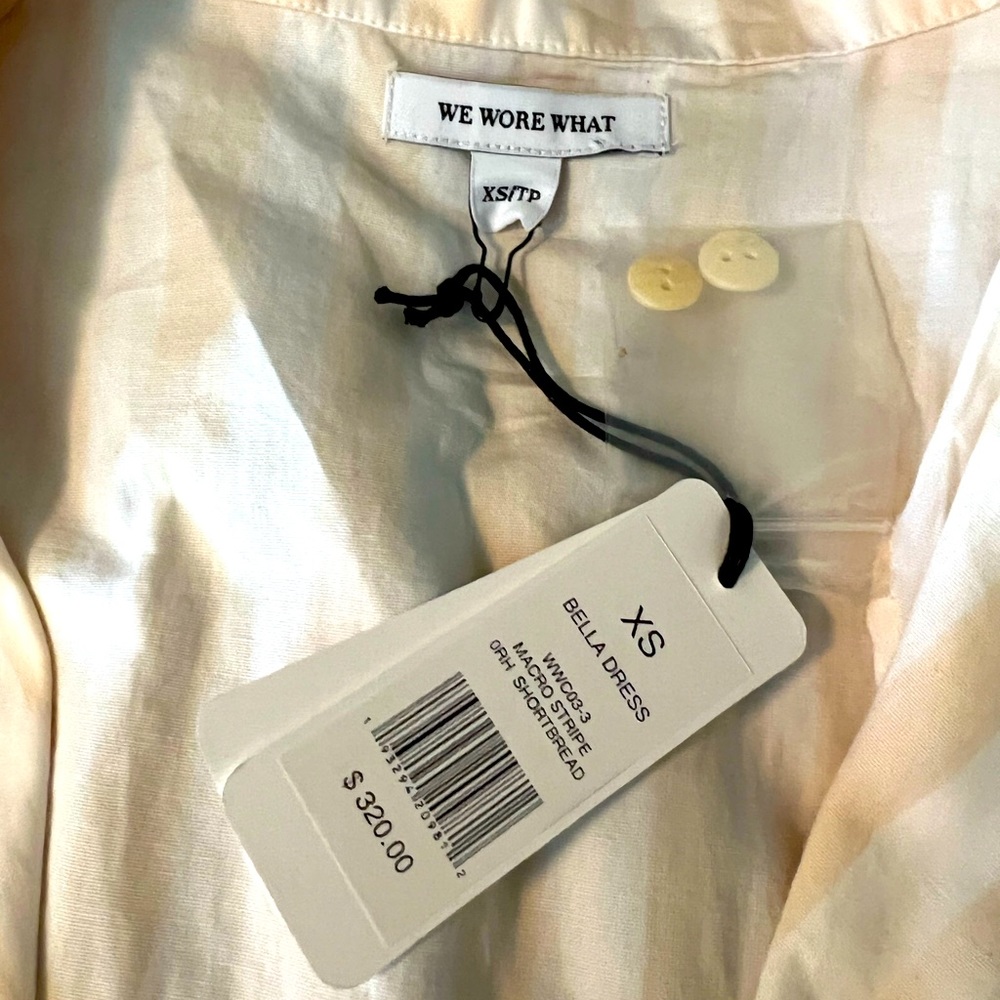 NWT WEWOREWHAT MACRO STRIPED BELLA MAXI DRESS - Picture 8 of 14